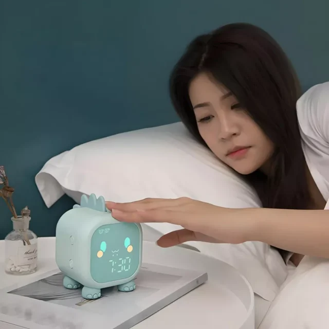 night light alarm clock